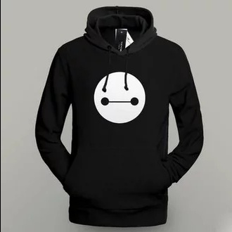 HOODIE BAYMAX FACE HEAD