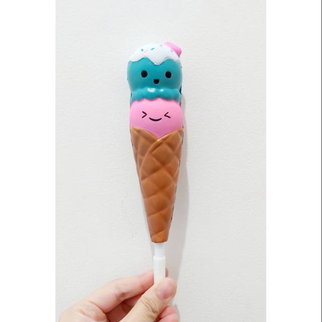 

pulpen lucu dengan squishy nemtuk eskrim