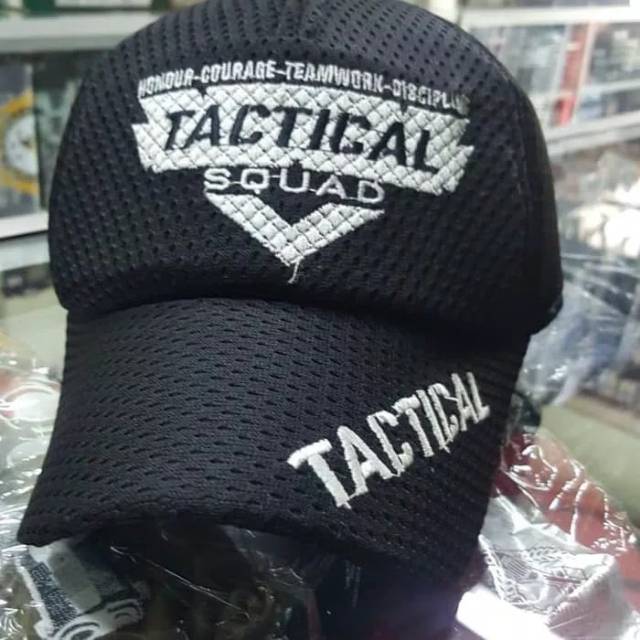 Topi | Topi Jala Tactical | Topi Jaring Tactical | Topi Jaring Tactical Squad