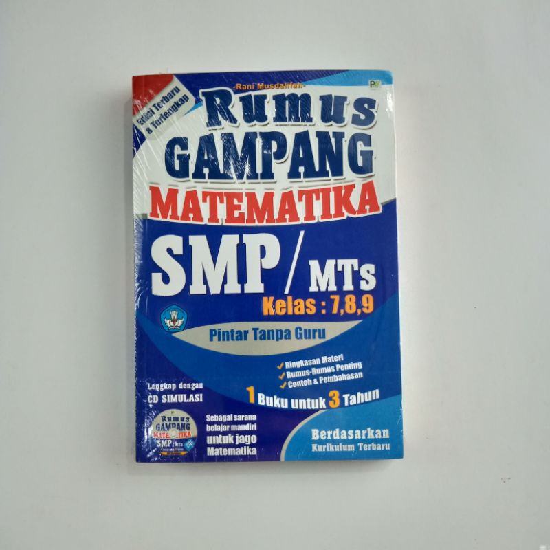 Rumus Gampang Matematika SMP/MTS Kelas 7,8,9-0