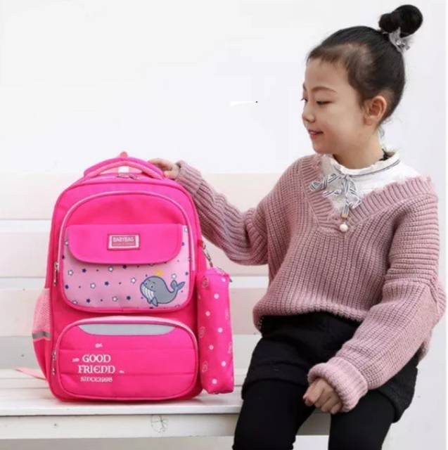 Back Pack Double Decker_Tas Ransel Anak_Lol_Unicorn_Superhero_Paw Patrol_Shopkins Fashion Cewek Pp