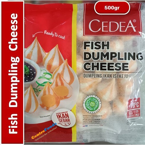 

Dumpling Ikan Keju - Fish Dumpling Cheese Cedea | 500gr [ Harga Per BKS ]