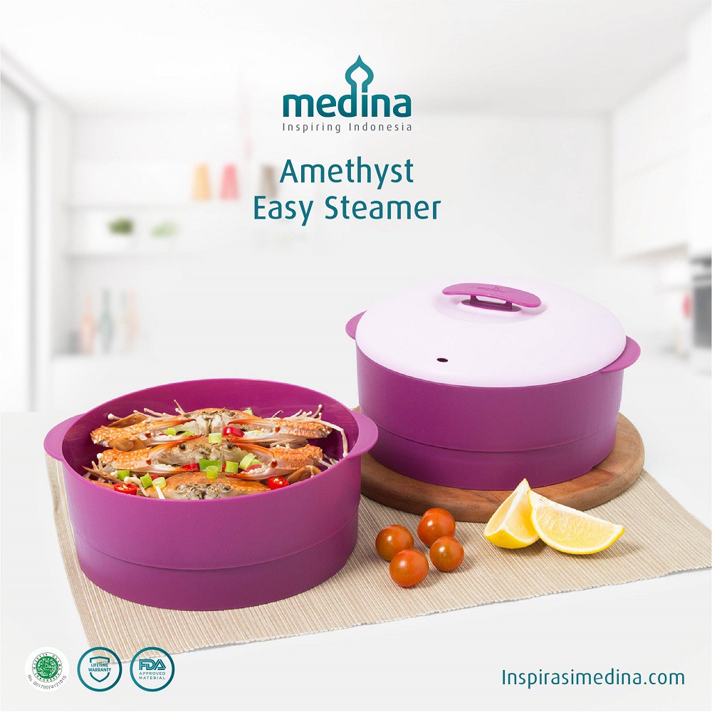 Dusdusan Amethyst Easy steamer