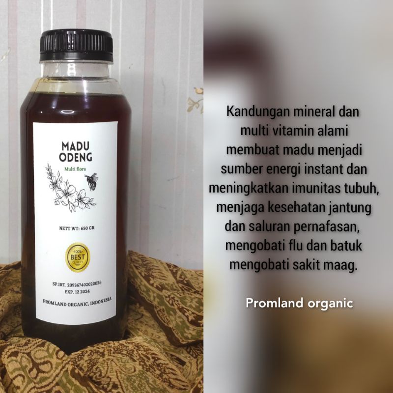 

Madu hutan multi flora ODENG 650 gr