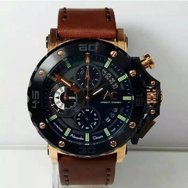 BEST SELLER Alexandre Christie Jam Tangan Pria A9201