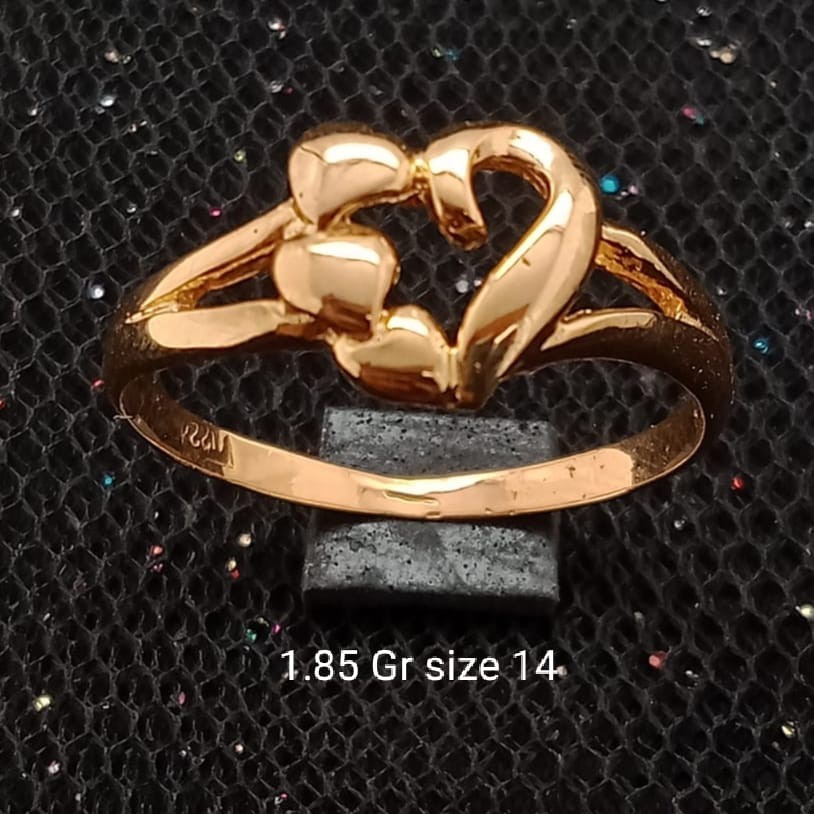 Cincin Emas 17K - 5.3 Gr Kadar 750 - 1101