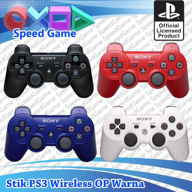 Stick Stik Ps3 Wireless Ori Original Pabrik Warna Shopee Indonesia