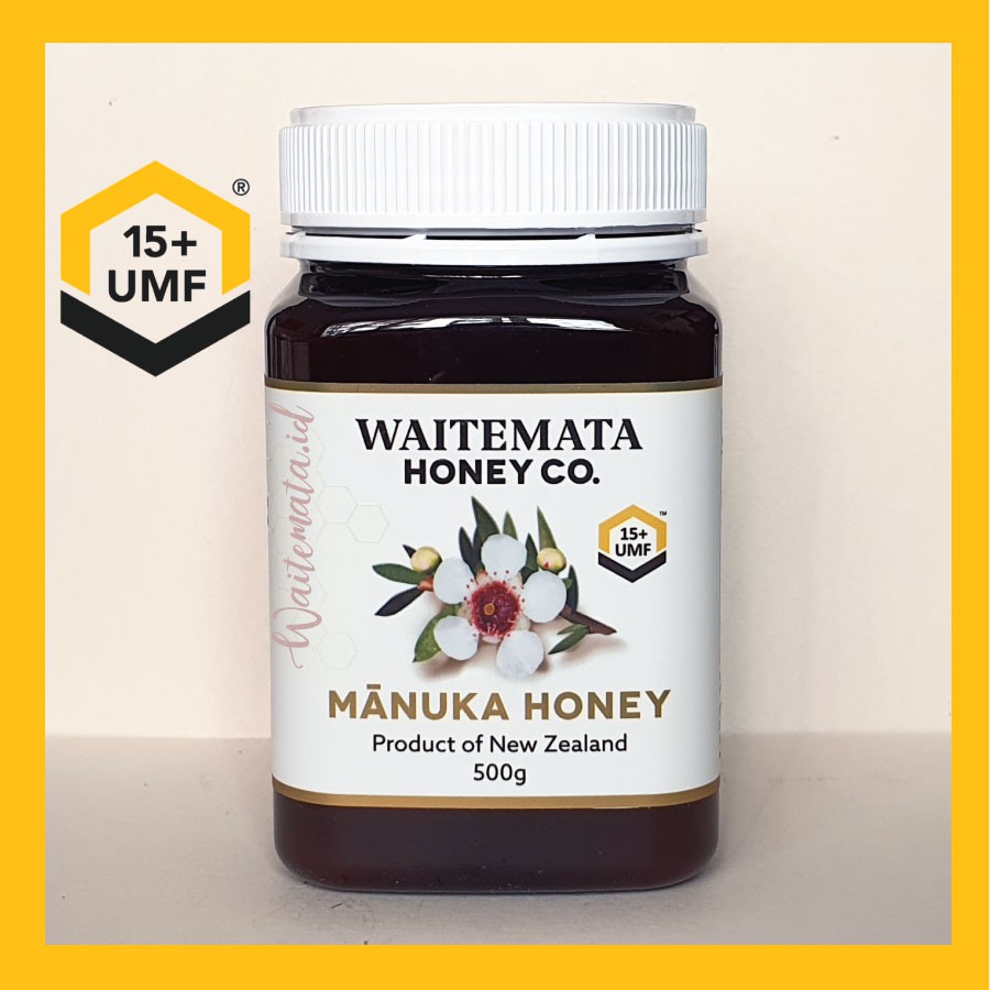 

PROMO WAITEMATA MANUKA HONEY UMF 15+ 500g MADU MANUKA NEW ZEALAND