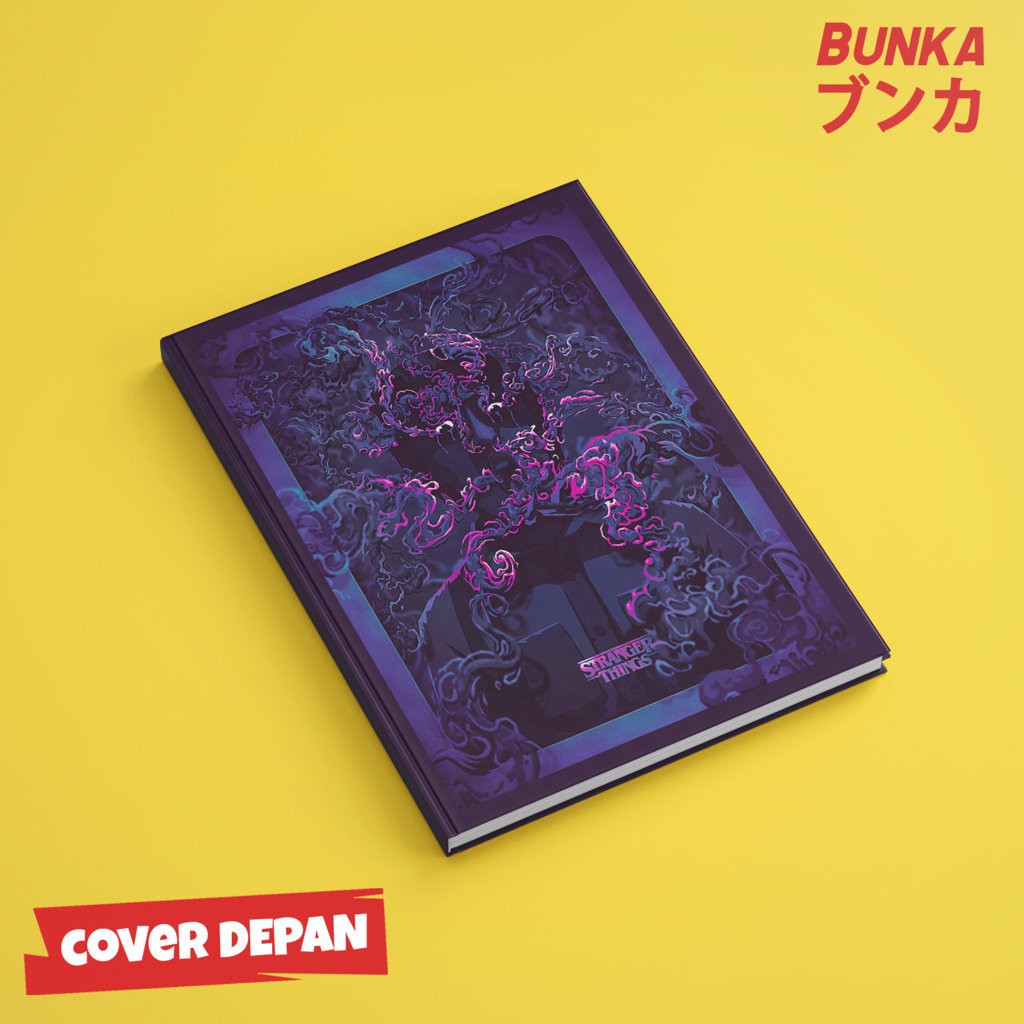 

Notebook Stranger Things 6A Hardcover A5 Buku Tulis Catatan Note Agenda Planner Jurnal