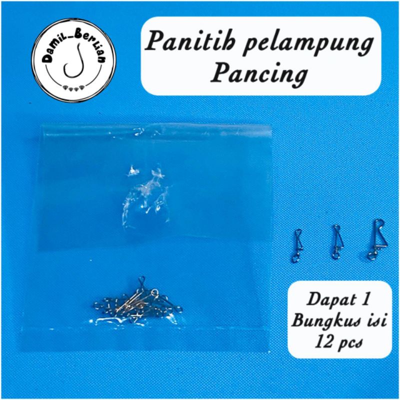 PANITIH PELAMPUNG PANCING DPT 1 BUNGKUS ISI 12 PCS GROSIR DAMIL_BERLIAN
