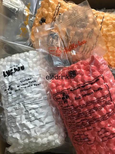 ITPIN 12kg TAPIOCA PEARL Rasa PREMIUM Bubble Tea | Boba Milk Tea