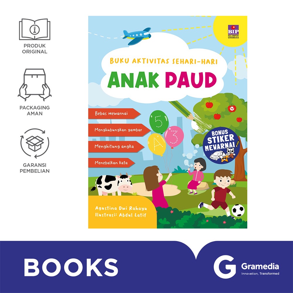 Buku Aktivitas Sehari-Hari Anak PAUD