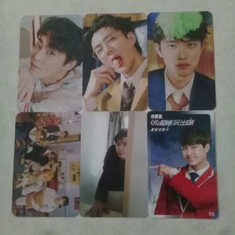 exo mumo dftf official photocard don't fight the feeling pc