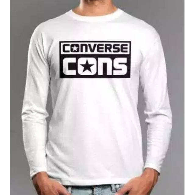 KAOS CONVERSE LENGAN PANJANG