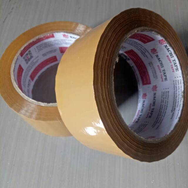 

Lakban coklat . Nachi tape tebal