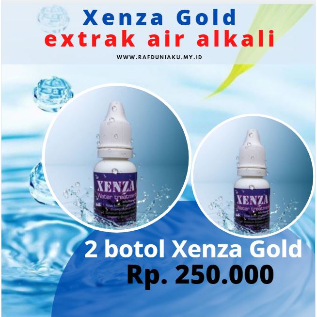 Xenza Gold 2 Botol Obat Hebral Alami 100 Shopee Indonesia