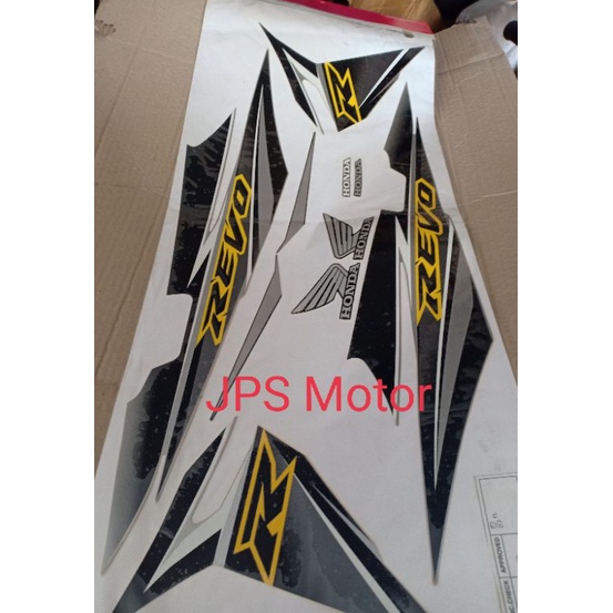 Sticker Lis body stripping body Honda Revo lama kancil original