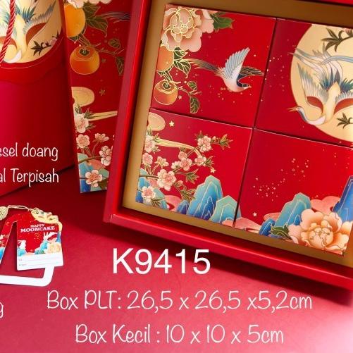 

Kotak Mooncake isi 4 K9414| dus Kue Bulan| Box| Packaging| K94