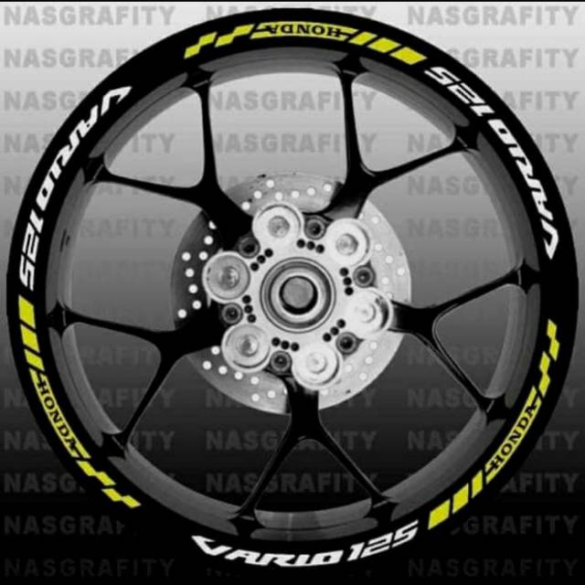 CUTTING STICKER LIS VELG VARIO 125/150
