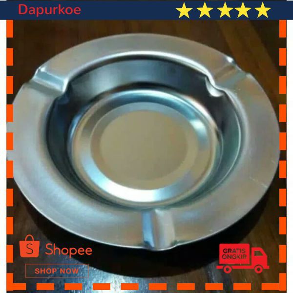 Terlaris ASBAK ROKOK STAINLESS Elegan