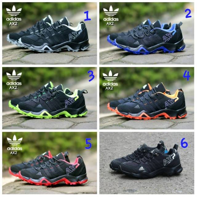 Sepatu Adidas Pria AX2 Low, Sepatu Gunung tracking