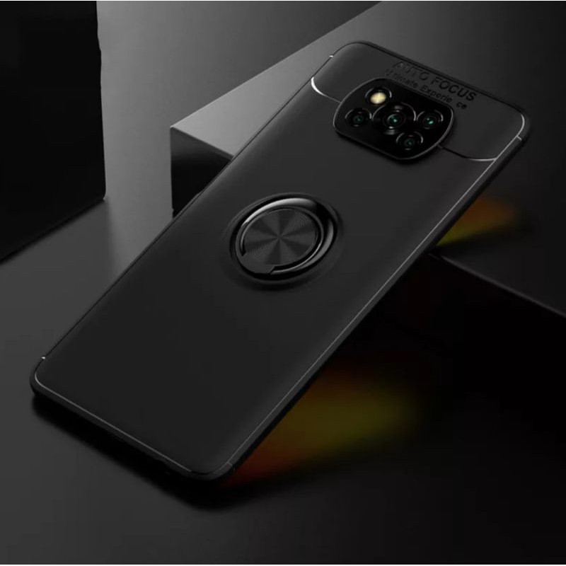 Soft Case Xiaomi Poco X3 NFC PocoX3 Pro Softcase Sarung Casing Ring Hard Iring Hp Cover Silicone