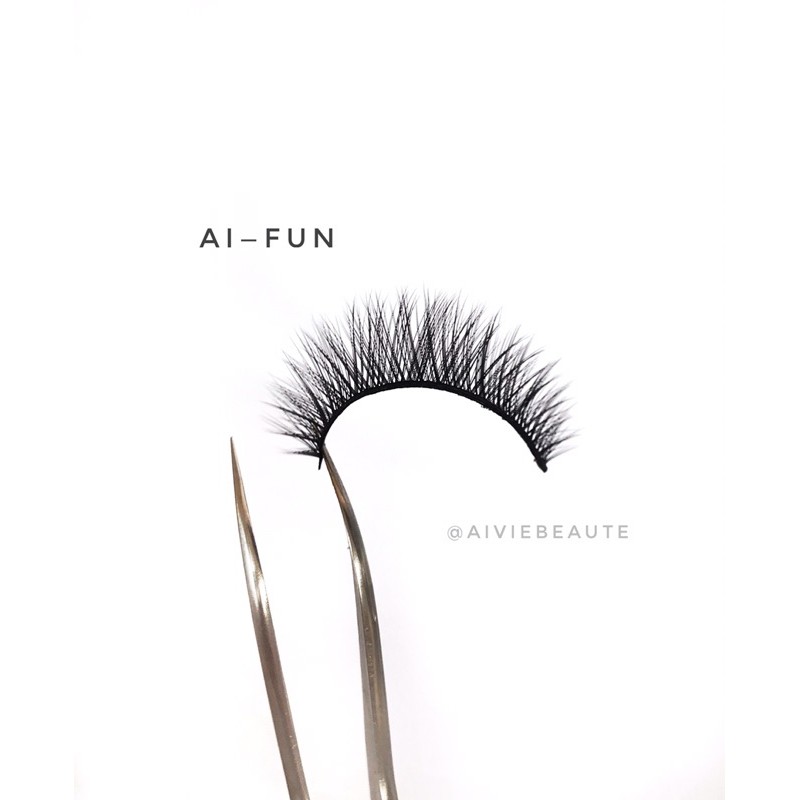 Bulu Mata Natural dan pendek Tiplashes Ai-FUN  AivieBeaute