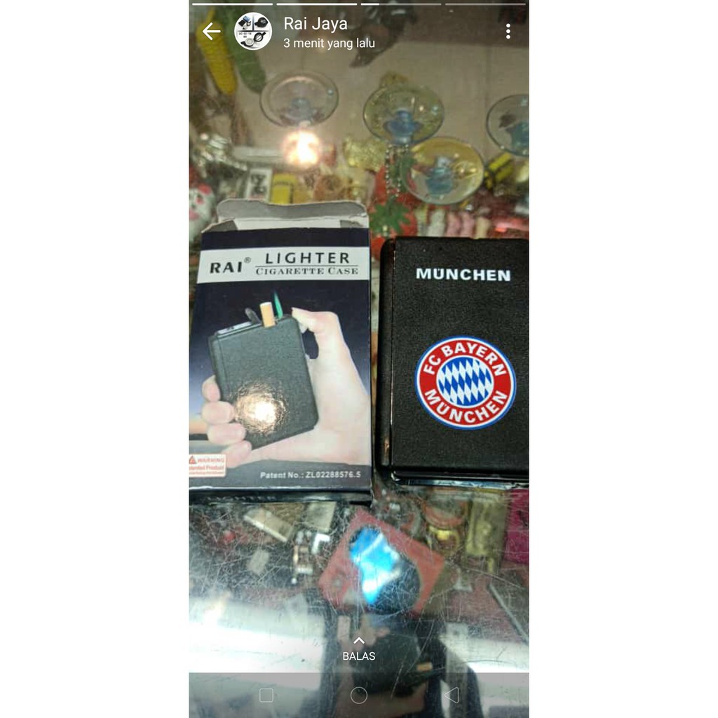 BEST SELLER KOTAK ROKOK PLUS KOREK API EDWINS STORE0