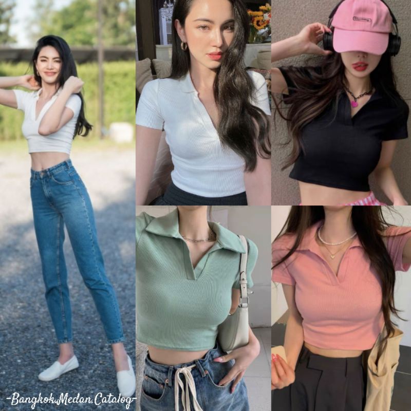 - BANGKOK MEDAN - READY NAYSILA CROP TOP ZR