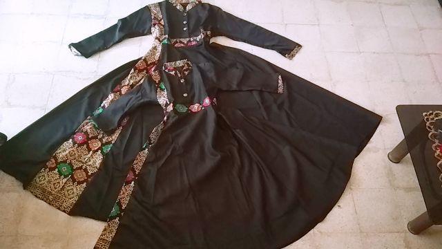 Batik Couple Brokat Tile Kebaya Maura Zara Brown