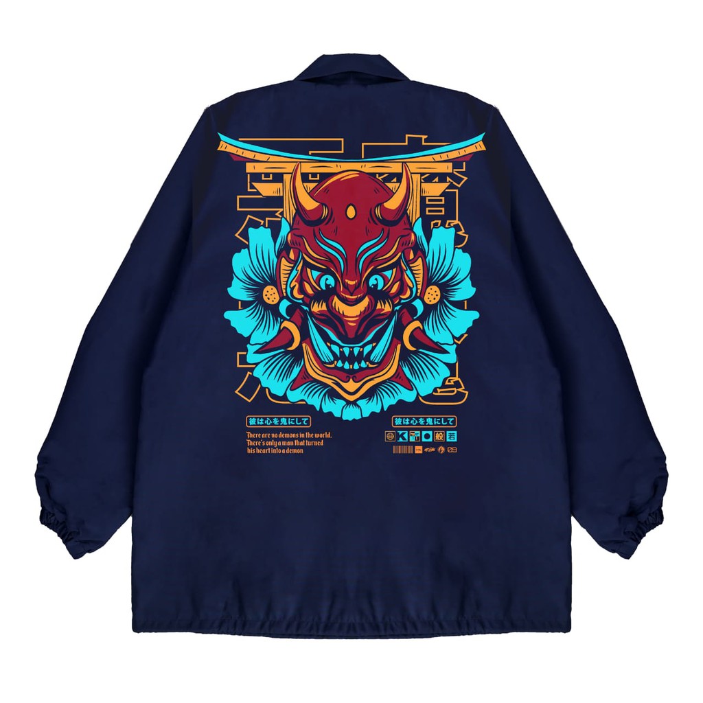 KIZARU Jaket Coach Oni Series HANNYA