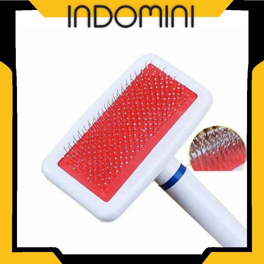 INDOMINI R593 Sisir Kucing Anjing Musang Kelinci Pet Grooming Sisir Grooming