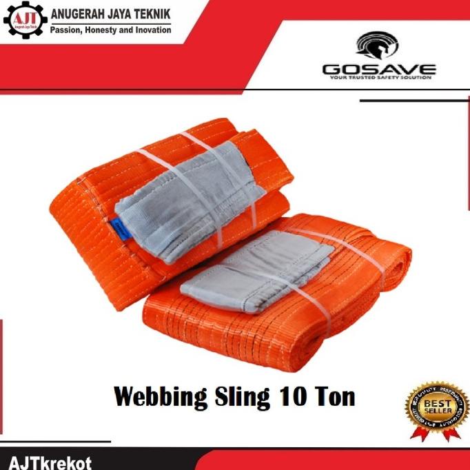 Webbing Sling 10 Ton X 6 Meter