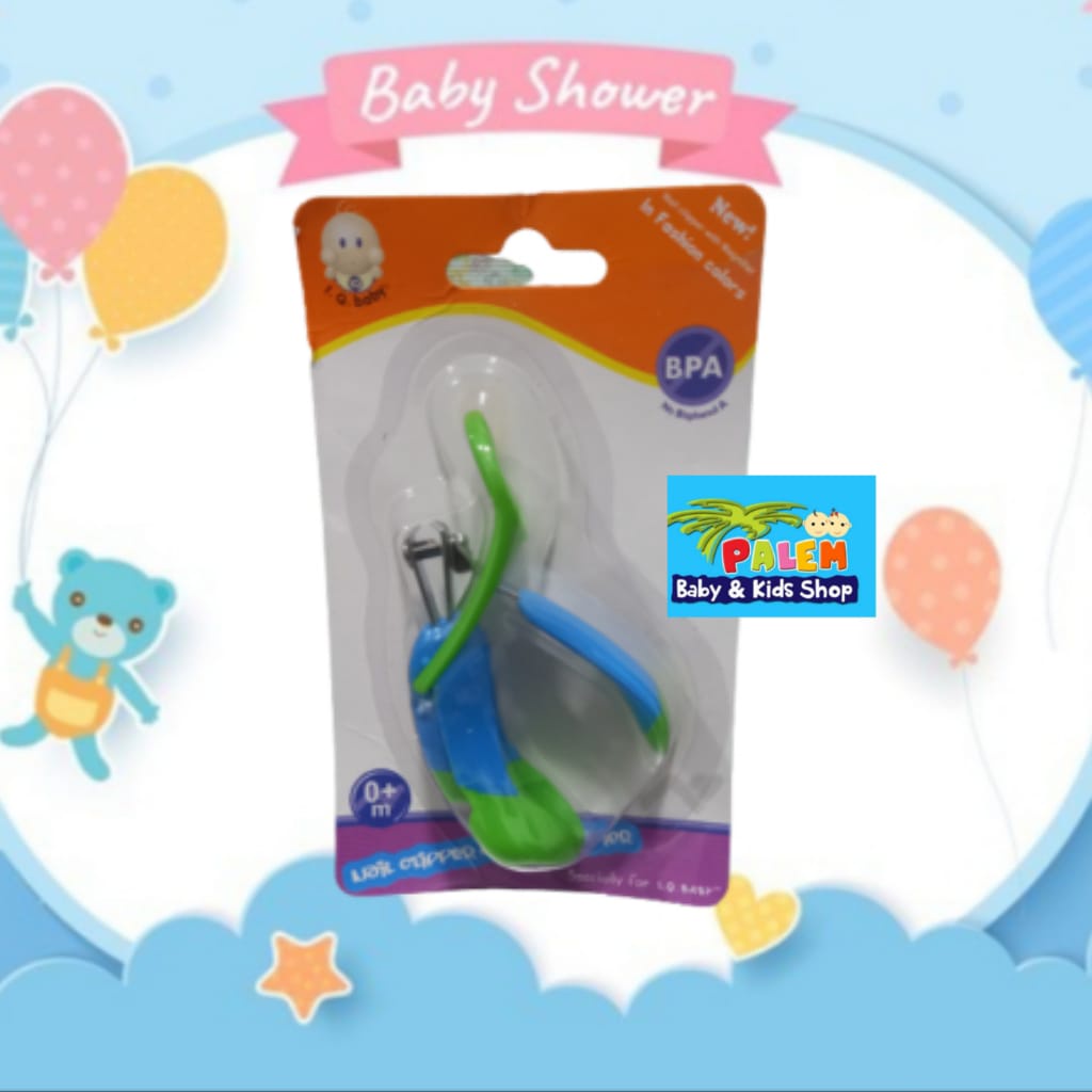 IQ Baby Nail Clipper With Magificent / Gunting Kuku With Kaca Pembesar 158