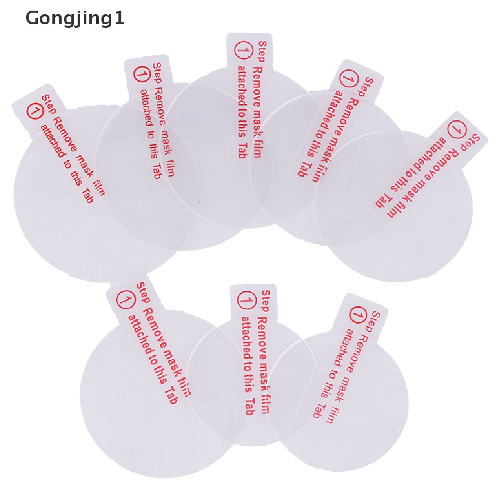 Gongjing1 1pc Pelindung Layar Tempered Glass Untuk Smartwatch 28 / 30 / 34 / 35 / 36 / 37 / 38 / 40mm