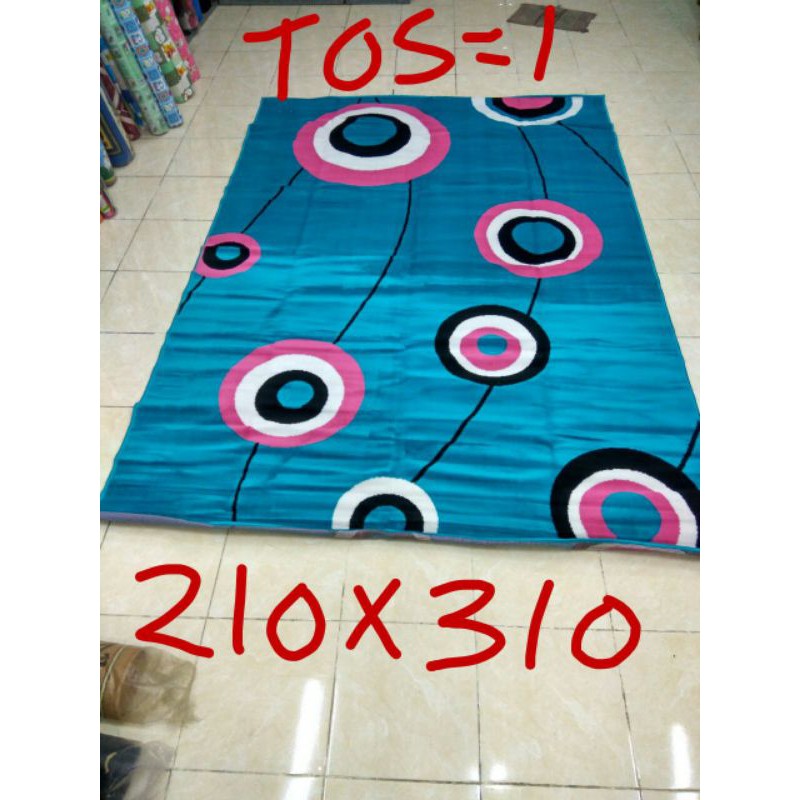 Karpet permadani biru tosca