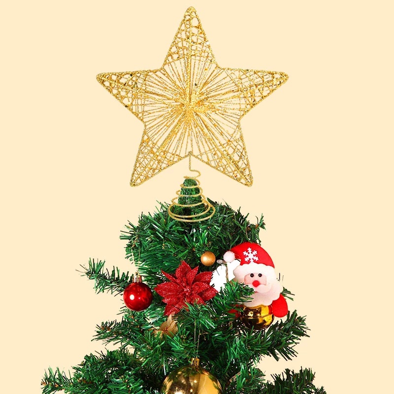 [ Christmas  Sparkle Star Tree Top Home Decoration Products Accessories ]