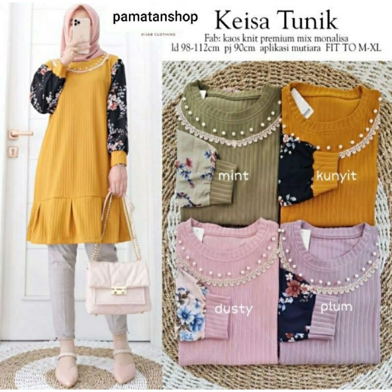 tunik terbaru/ tunik kekinian/ tunik viral / tunik terlaris/ tunik202/ tunik import/ atasan wanita/ 