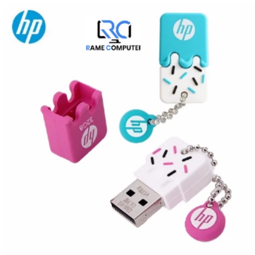 FLASHDISK HP ORIGINAL v178w -16GB Usb 2.0 Blue,Pink