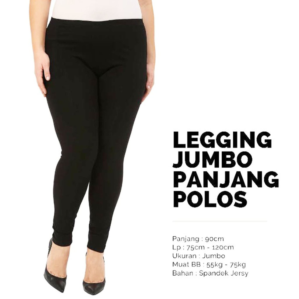 Bess - Celana Legging XXL Wanita / Legging Panjang Jumbo