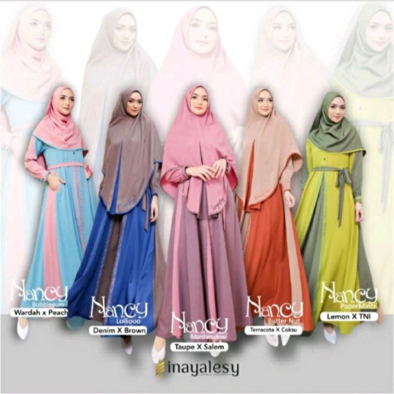 gamis nancy series by inaya (ori by inaya lesy)