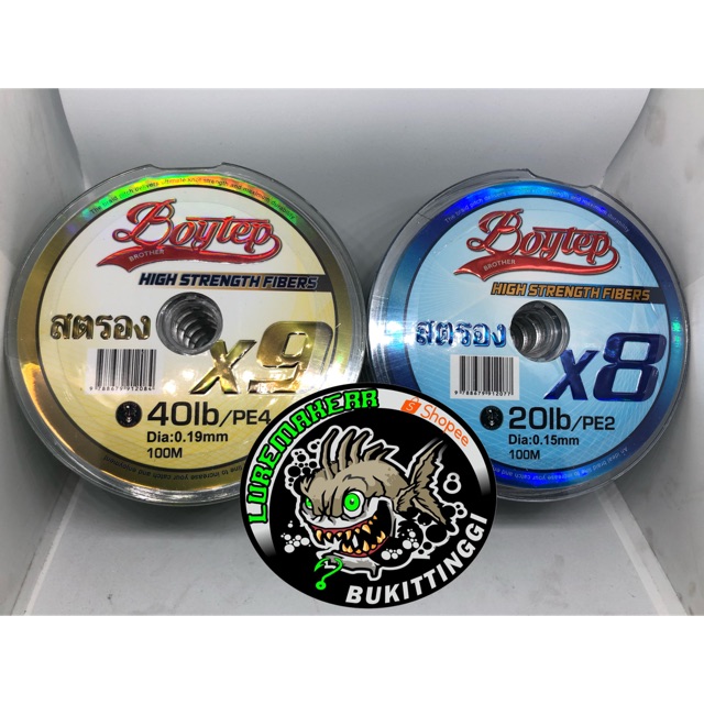 Line pe boytep x8 line pe boytep x9 benang pe boytep x8 x9