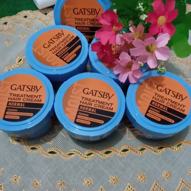 Gatsby Treatment Hair Cream Normal 70 &amp; 125 Gr