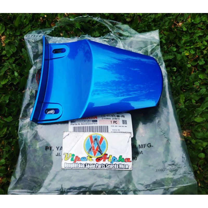 COVER SAMBUNGAN BODY YAMAHA MIO SMILE BIRU ORIGINAL YAMAHA