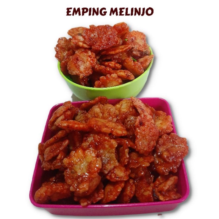 

Emping Melinjo Pedas Manis Emping Melinjo Manis Kemasan 150gram