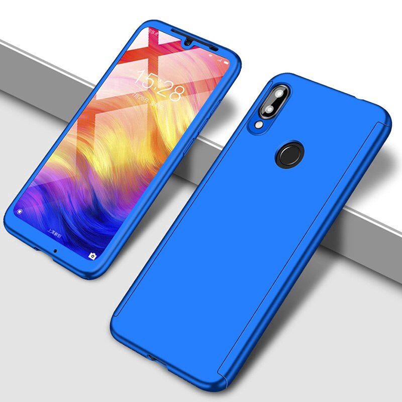 Casing Hard PC + Tempered Glass Full Body untuk Xiaomi Mi 8 Lite Mi 9 A2 Lite