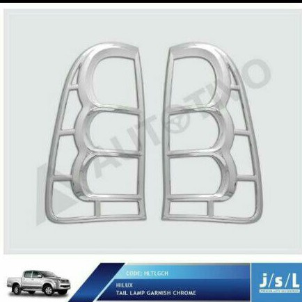 JSl garnish lampu belakang Hilux tail lamp garnish chrome