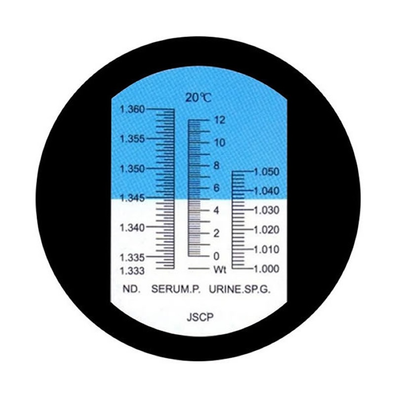 Refractometer Protein 0-12g &amp; Urine 1.000-1.050sg