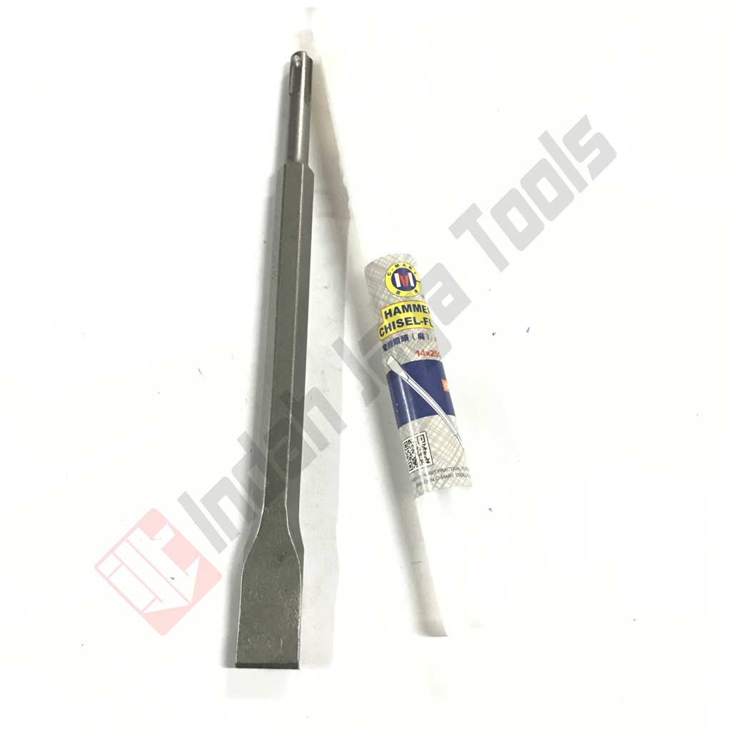 C-MART SDS Plus Flat Chisel - Betel Mata Bor Bobok Beton