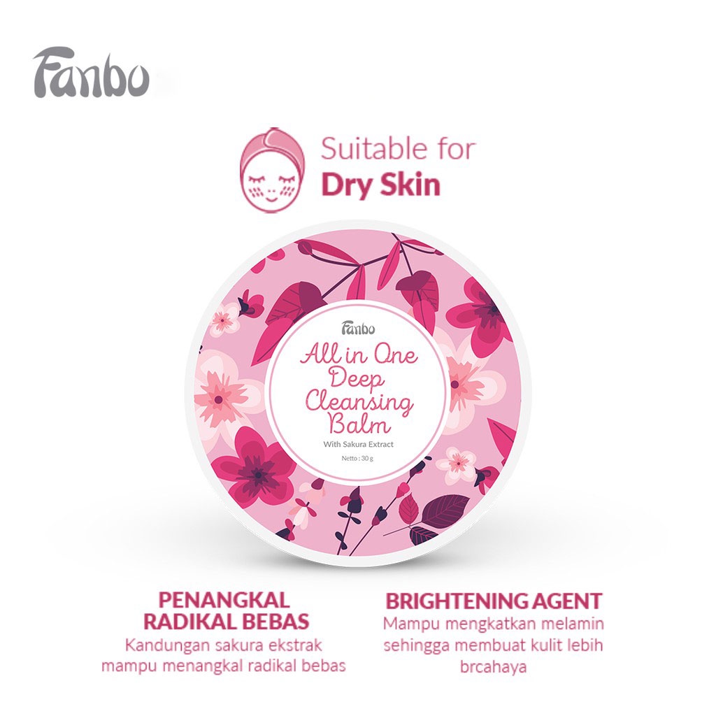 Fanbo All in One Deep Cleansing Balm 30gr